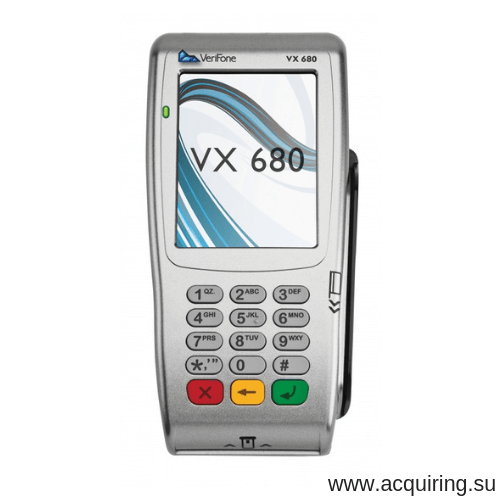 POS-терминал Verifone VX680 (Wi-Fi, Bluetooth), комплект Прими Карту во Владивостоке